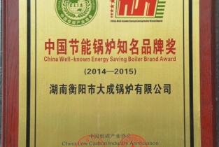 中國節能鍋爐知名品牌